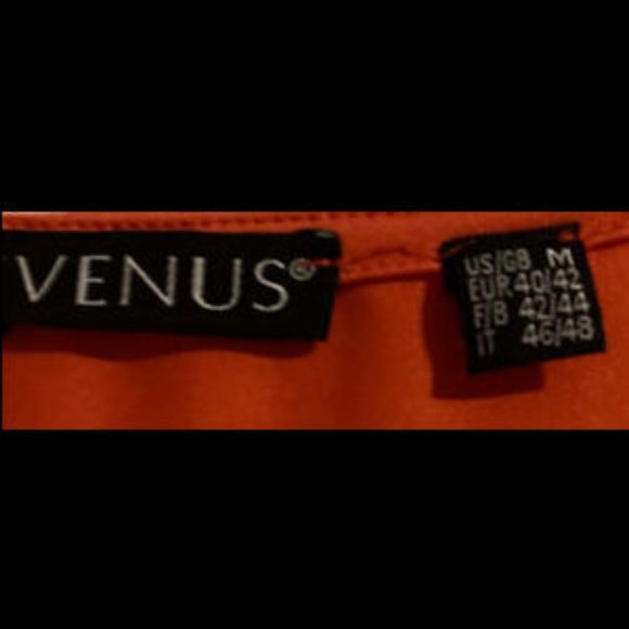 Venus dress, tangerine, size medium - Picture 2 of 2
